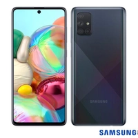 Samsung Galaxy A71, Tela de 6,7", 4G, 128GB e Câmera Quádrupla de 64MP+12MP+5MP+ 5MP - R$1849