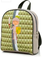 Mochila Lequikids Cartoon Cavaleiro Infantil, Lequiqui, Verde - R$47