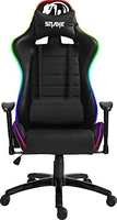 Cadeira Gamer Coral Snake Gaming Reclinável RGB - LED Preto com LED - R$1354