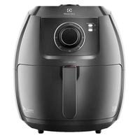 Fritadeira Elétrica Air Fryer Electrolux 5L Grafite Family Efficient por Rita Lobo 1700W 127V
