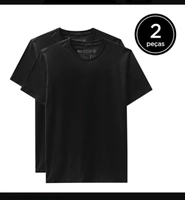 Kit 2 Camisetas Básicas | Basicamente by Malwee [R$40]