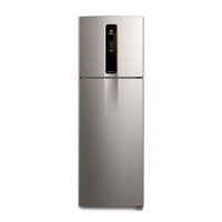 [Com PIX na Conta R$ 2739 ] Geladeira Electrolux Frost Free Duplex Efficient com AutoSense cor Inox Look 390L (IF43S) - 127V ou 227V