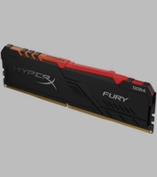 Memória HyperX Fury RGB, 8GB, 3000MHz, CL15 - [R$324 à vista no boleto]