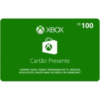Gift Card/Cartão presente Xbox de R$100