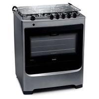 Fogão Consul 5 Bocas CFS5NAR com Tecnologia Cleartec - Inox - R$949