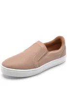 Slip On Dafiti Shoes Furinhos Nude R$42