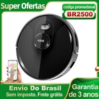 [R$1083 MOEDAS/C. MASTER/BR] Robô Aspirador ABIR X8, Mapeamento a Laser, 6500Pa
