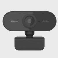 Webcam Full HD 1080p com microfone embutido