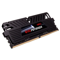 Memória DDR4 Geil Evo Potenza, 8GB, 3600MHz, Black, GAPB48GB3600C18BSC