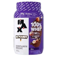 Whey Protein 100% Max Titanium Avelã 900g