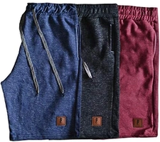 Kit 03 Bermudas Moletom Polo Marine - M,G e GG | R$79