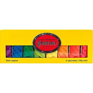 [+por- R$28,5] Kit Sabonete, PHEBO, Amarelo, 720g