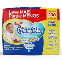 [REC / +POR -  R$ 20] MamyPoko Lenços Umedecidos Dia&Noite 200 Unidades