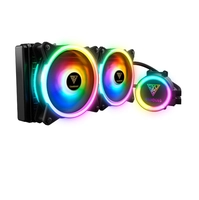 Water Cooler Gamdias Chione M2-240R, RGB, Controlador, 240mm, Intel-AMD