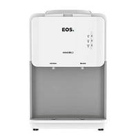 Bebedouro de Mesa para Garrafão Eos Mineralle Compacto com Compressor Branco Ebc03b 110v