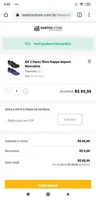 Kit 2 Pares Tênis Kappa Impact Masculino R$90