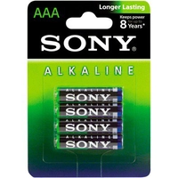 Pilha Alcalina Sony AAA AM4L-B4D (4 Pilhas AAA)