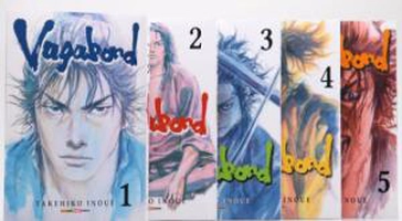 Kit 5 Livros | Vagabond | Takehiko Inoue | R$83