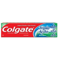 (AME R$0,76) Creme Dental Colgate Tripla Ação 50g