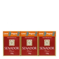 [R$ 2,33 cada/ Regional] Sabonete Senador 130g 3 Unidades