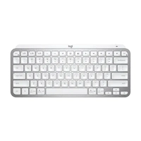Teclado Sem Fio Logitech MX Keys Mini Bluetooth US Cinza Claro - 920-010506