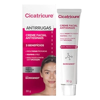 (REC) Cicatricure - Creme Facial Antirrugas 30g, Reduz rugas profundas e reafirma a pele