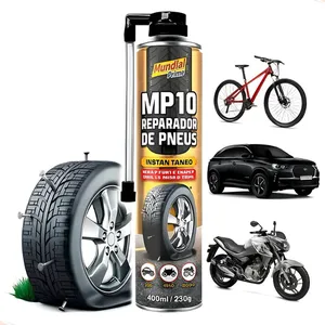 Spray Reparador Pneu Furado Mundial Prime 400ml