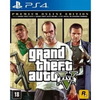 GRAND THEFT AUTO V: EDIÇÃO ONLINE PREMIUM (PS4)