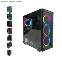 Gabinete Gamer Redragon Wheel Jack, Mid Tower, S-Fan, Vidro Temperado | R$329