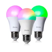 Kit 3 Lampada Inteligente Zinnia  Crux CR100, Wi-Fi, rgb, Branca