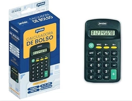 [APP/+POR- R$ 6,30] Jandaia - Calculadora de Bolso 8 Dígitos com Cordão