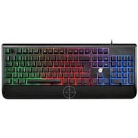 Teclado Mecânico Gamer Dazz Ultra Fire Revolution, Rainbow, ABNT2 - R$135
