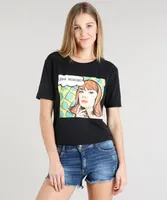 Blusa feminina oversized "less mimimi" | R$23