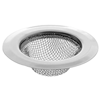 [+Por- R$4.7] Mimo Style Ralo Inox Para Pia 5cm de Diâmetro, Eficiente Escudo Anti entupimento, Inox