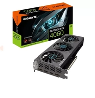 Placa de Vídeo Gigabyte NVIDIA GeForce RTX 4060 EAGLE OC, 8GB, GDDR6, DLSS, Ray Tracing, GV-N4060EAGLE OC-8GD
