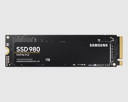 SSD Samsung 1TB, M.2, NVMe 980, Leitura 3500MB/s e Gravação 3000MB/s - MZ-V8V1T0BW