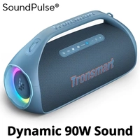 [R$ 485 Com Moedas] Tronsmart Caixa Som Bluetooth Bang 2 Alto-falante 90W, 2.1 canais, 26 horas de reprodução, Snyc 100