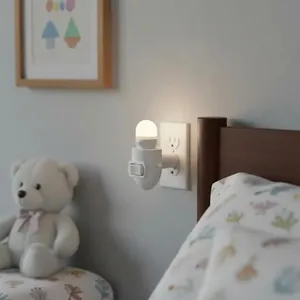 Abajur Led Luz Noturna Bivolt Quarto Bebê