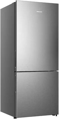 Geladeira Hisense Frost Free Inverse 417L Bottom Freezer RB422 Inox 127V