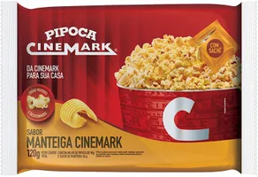 Pipoca Manteiga Microondas Cinemark | R$5