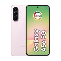Smartphone Samsung Galaxy A56 5G 256GB, 8GB RAM, Câmera 50MP, IP67, Super AMOLED 6.7", Recursos AI, Rosa