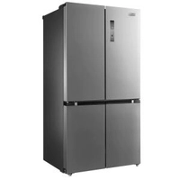 Refrigerador Midea French Door InverterQuattro MD-RF556FGA29 com Tecnologia Dual Cooling System Inox Fumê - 482L | R$ 4249