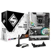 Placa Mãe ASRock B650E Steel Legend WIFI, Chipset B650, ATX, AMD AM5, DDR5