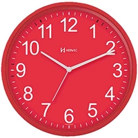 Relogio de parede vermelho - 660111