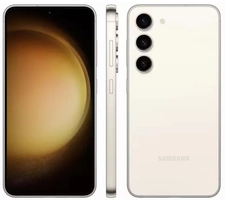 Smartphone Samsung Galaxy S23 128GB Creme 5G 8GB RAM 6,1” Câm Tripla + Selfie 12MP