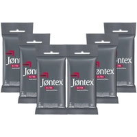 [Bug] Kit com 6 Preservativos Jontex Ultra Resistente com 6 unidades | R$6
