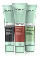 Máscara Detox L'Oréal Argila Pura 40g