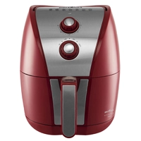 [Outlet] Air Fryer Britânia BRF11VI Inox Vermelha 4,4 Litros 