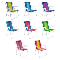 Mor - Cadeira De Praia Alta, Estampa Sortida