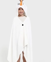 Manta Infantil com Capuz Olaf Disney Branco
